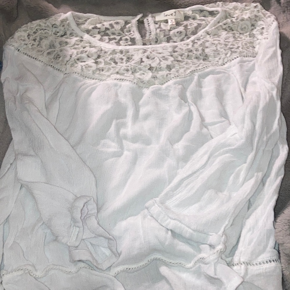 cute white blouse